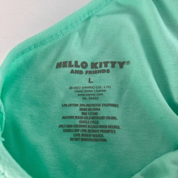 Hello Kitty and Friends One Strap Graphic Tank Yucca Size L - Picture 4 of 6